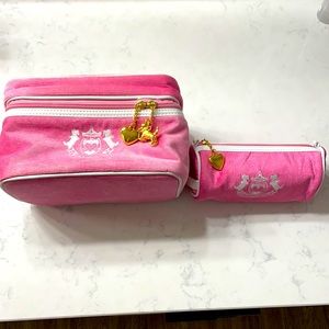 Juicy couture makeup carry case with insert